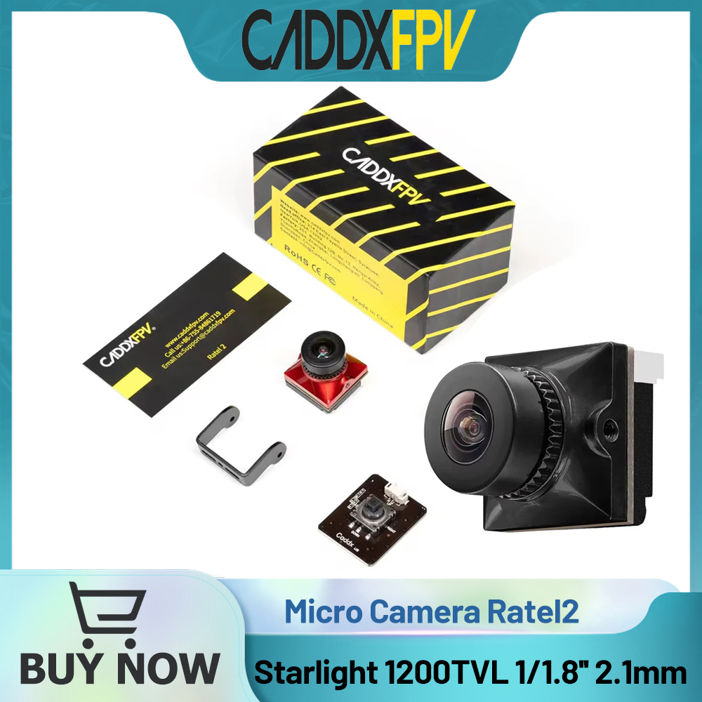 CADDX Micro FPV Camera Ratel 2 - Drone Racing Camera 评论和价格