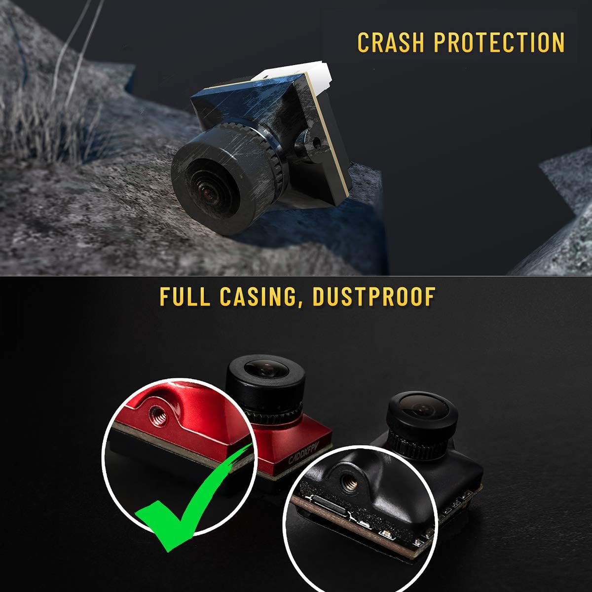CADDX Micro FPV Camera Ratel 2 - Drone Racing Camera 评论和价格