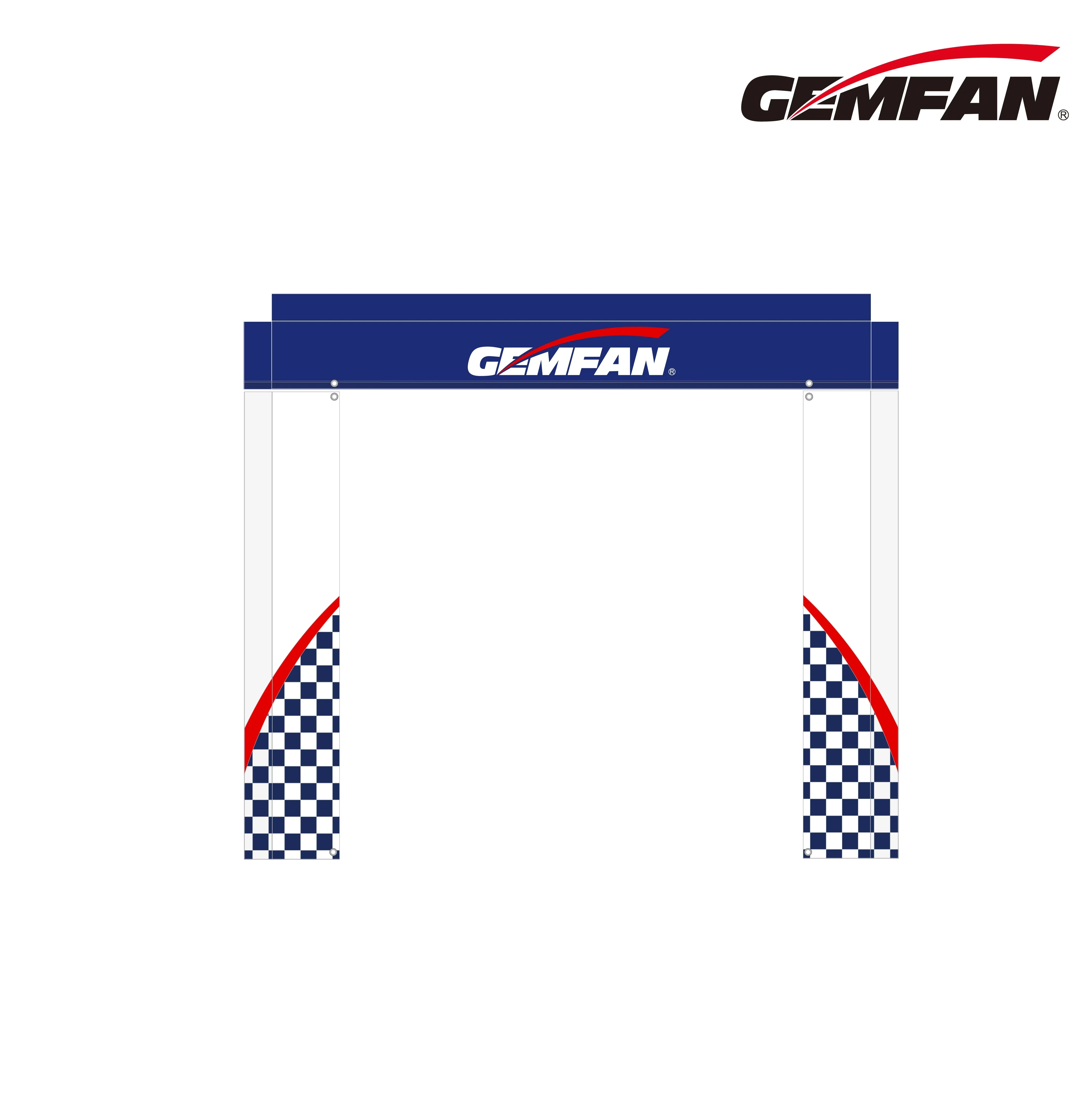 Gemfan 213*183CM 5X5FT FPV Rac - Drone Racing Flag 评论和价格